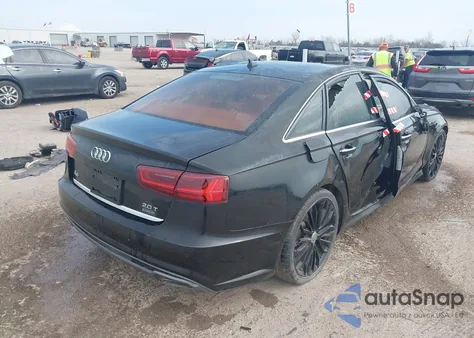 2016 Audi A6 2.0T Premium Plus z USA, uszkodzony, nr VIN WAUGFAFC4GN070437